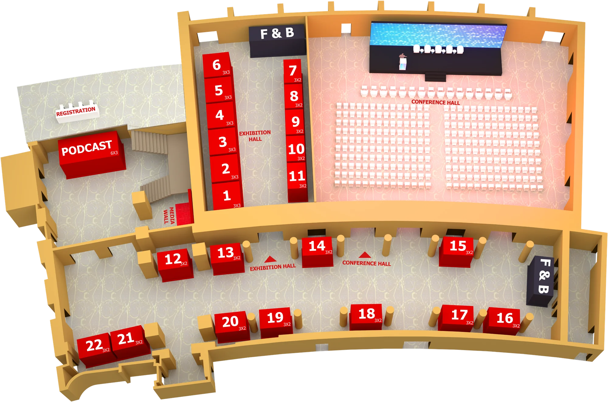 PPP MENA Forum 2026 floor plan